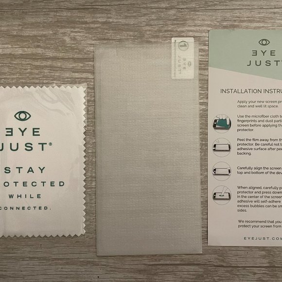 EyeJust Blue Light Blocking Screen Protector for iPhone XS - Picture 8 of 8